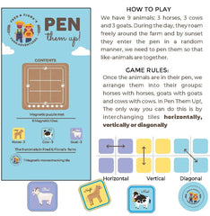 Toy Kraft Magnalogix Animal Sorting Adventure For 4YearOlds