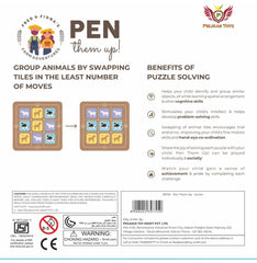 Toy Kraft Magnalogix Animal Sorting Adventure For 4YearOlds