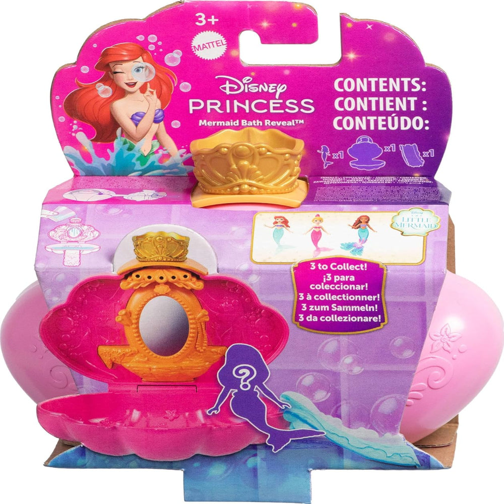 Mattel Disney Princess Mermaid Bath Surprise Small Dolls & Accessories - Assortment